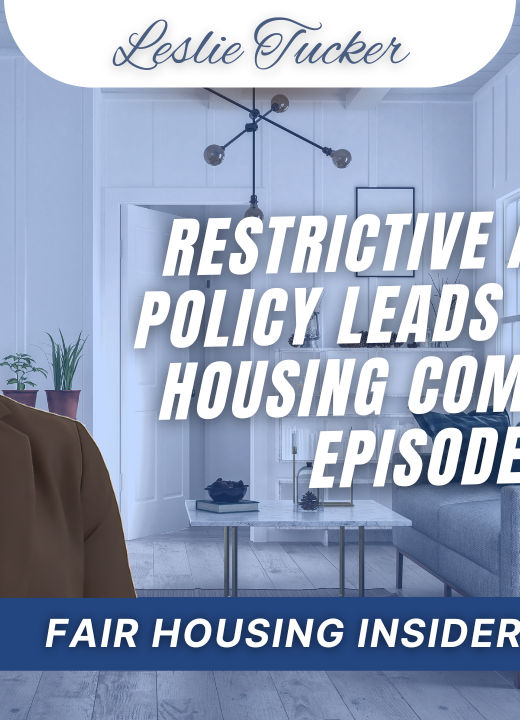 Restrictive policies lead to a fair housing complaint