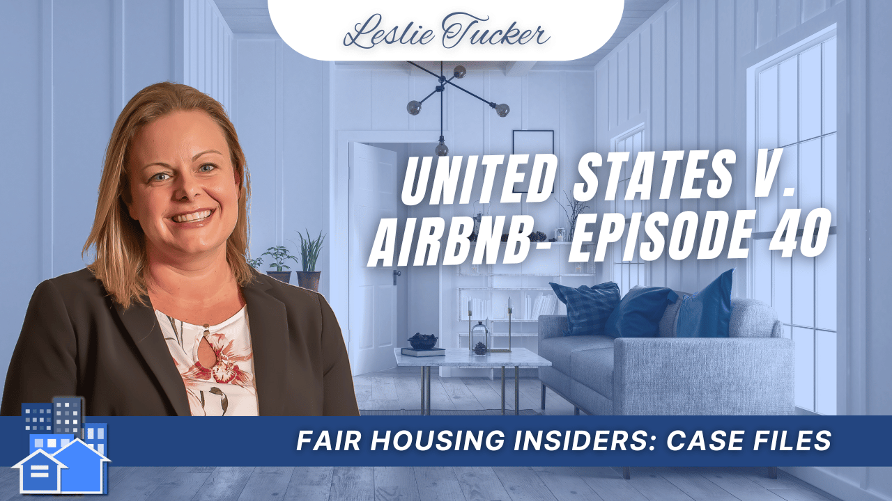 Fair housing attorney Leslie Tucker discusses a recent case brought against Airbnb